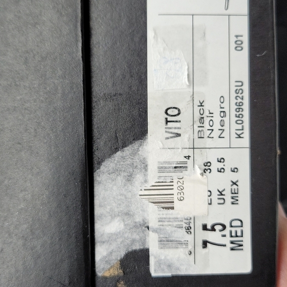 Kenneth Cole Vito block heel sandals Black 7.5 - Picture 4 of 10